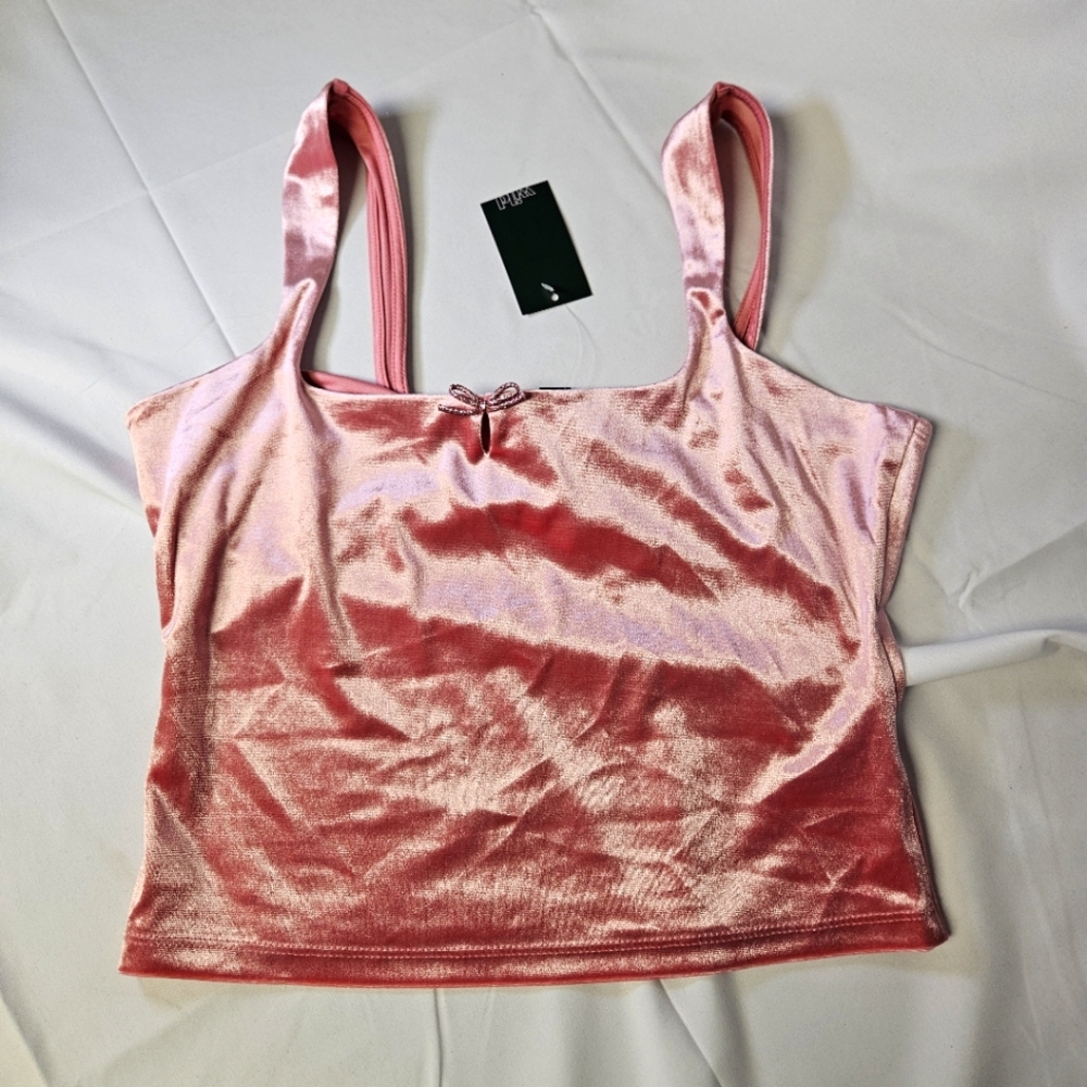 Wild Fable Small Pink Velour Women'sβ Top